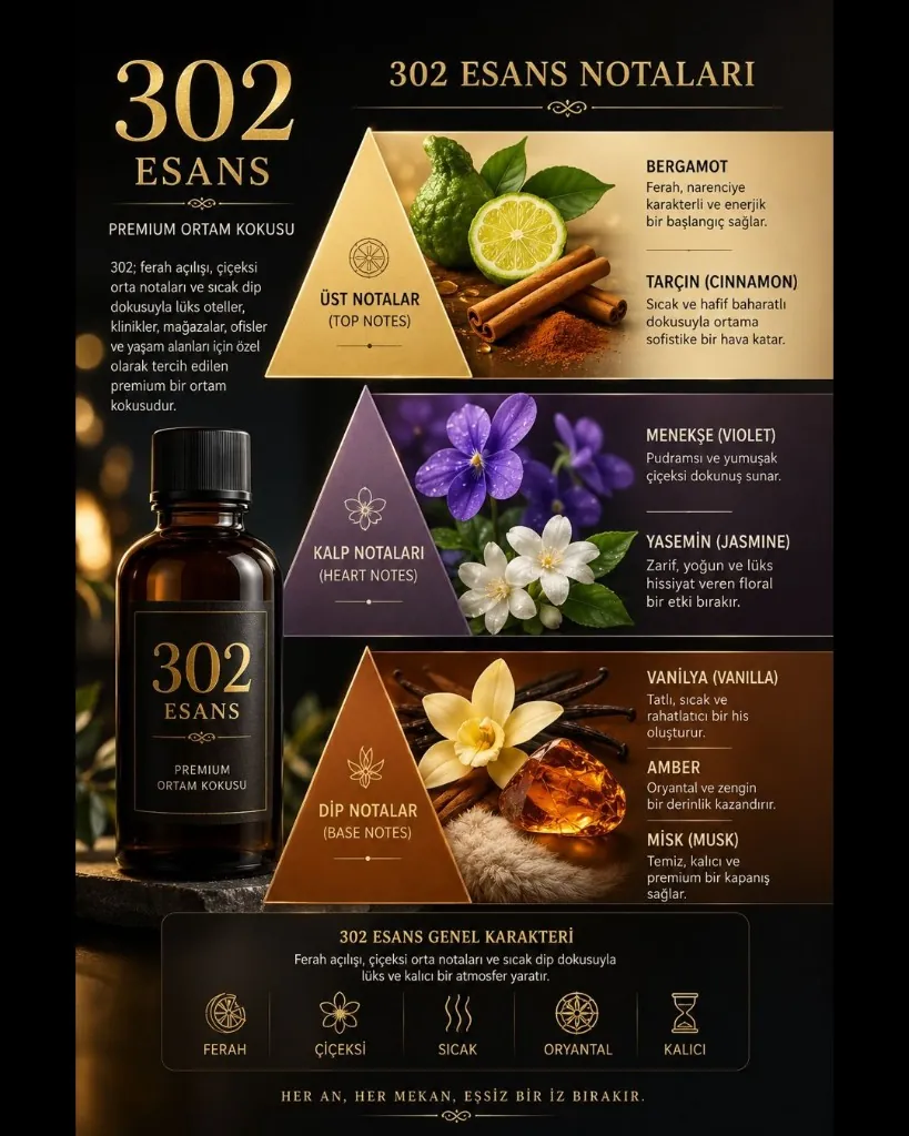 302 Esans koku notaları